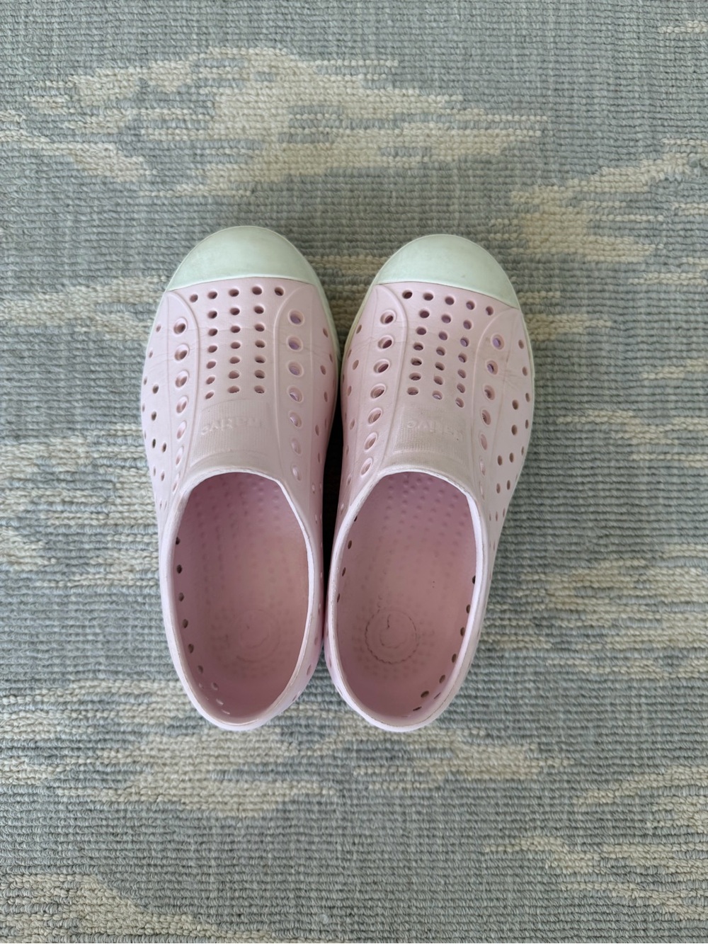 Native girls Pink Slip-On shoes Size 11